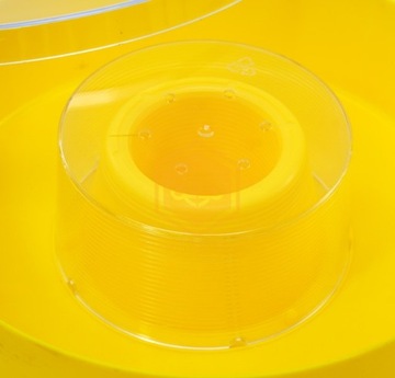 Podkarmiaczka powałkowa 1L okrągła żółta do podkarmiania karmienia pszczół