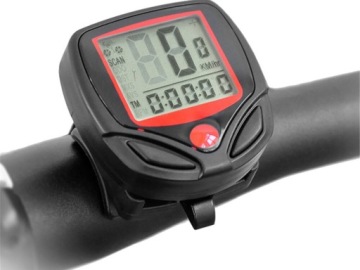 ПРОВОДНОЙ ВОДОНЕПРОНИЦАЕМЫЙ ВЕЛОСИПЕДНЫЙ РЕГИСТРАТОР, 14 ФУНКЦИЙ