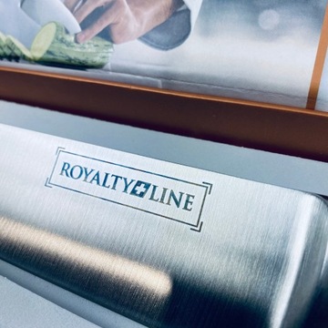 Zestaw Noży Royalty Line Stal Nierdzewna + Obierak - Idealny do Kuchni