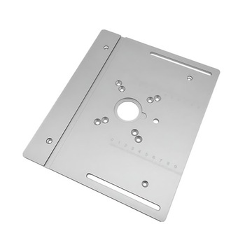 Łatwa w obróbce aluminiowa płyta stołu routera ze stopu aluminium do