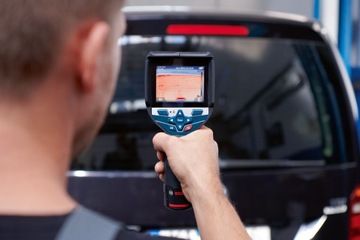 ТЕПЛОВИЗИОННАЯ КАМЕРА ТЕПЛОВОЙ ДЕТЕКТОР GTC 600 C BOSCH 1x2,0 Ач