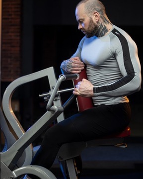 ODZIEŻ KOSZULKA SPODNIE SPODENKI Termoaktywna SPORTOWA TRENINGOWA MĘSKA 3w1