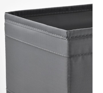 Набор контейнеров ИКЕА СКУББ, коробка, 6 шт, GREY BOX, контейнер-органайзер