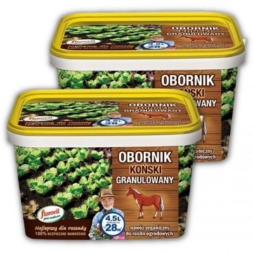 Obornik koński granulowany Florovit 4,5 l x 2 szt.
