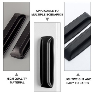 РУЧКИ ЯЩИКА САМОКЛЕЯЩИЕСЯ, ЧЕРНЫЕ, 2 ШТ. ДВЕРНАЯ РУЧКА