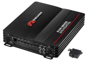 Renegade RXA1800D Mocny wzmacniacz samochodowy jednokanałowy 1x900W RMS