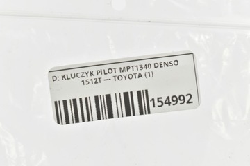KLÍČEK OVLÁDAČ DENSO 1512T 12440 TOYOTA COROLLA CARINA
