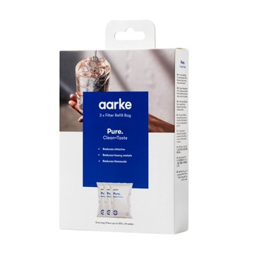 Granulki filtrujące Aarke Pure Clean 3 saszetki