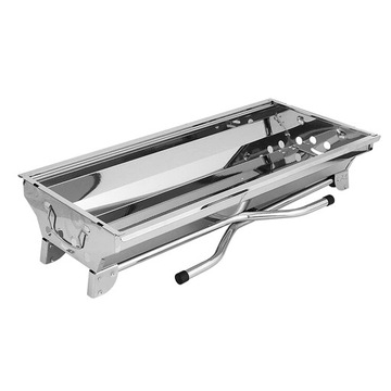 Grill ze stali nierdzewnej Przenośny na piknik kem