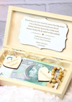 Подарок на Святое Крещение Сувенир Святого Крещения | ДЕНЕЖНАЯ КОРОБКА