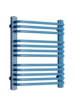 Grzejnik łazienkowy SEN 480x450 NIEBIESKI