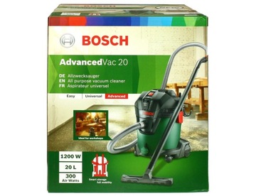 ADVANCEDVAC 20 Пылесос BOSCH для сухой и влажной уборки