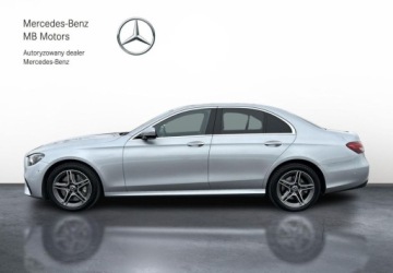 Mercedes Klasa E W214 Sedan Plug-In 2.0 300de 313KM 2023 Mercedes-Benz Klasa E SalonPL AMG Line MultibeamLED Kamera360 Burmester FV, zdjęcie 1