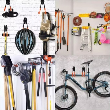 WALL HOLES GARAGE HANGES BIKE RACKS TOOL HOLDERS 12pcs