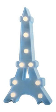 LAMPKA DEKORACJA LED WIEŻA EIFLA 29x15x3 cm