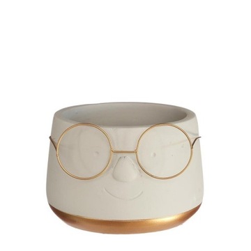 DONICZKA OSŁONKA TWARZ 13cm METALOWE OKULARY