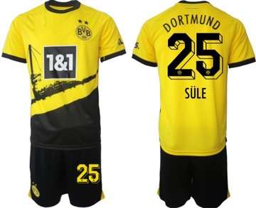 Komplet koszulek piłkarskich Dortmund home Nr 25 SÜLE