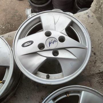 ORIGINÁLNÍ HLINÍK RÁFKY FORD KA 14' 4X108 KOMPLET