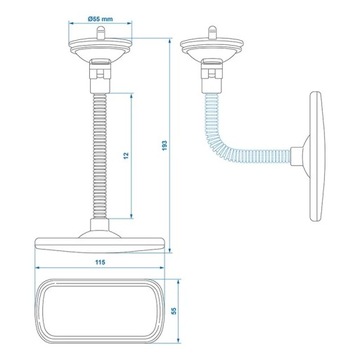 ЗЕРКАЛО ЗАДНЕГО ОБЗОРА ДЛЯ НАБЛЮДЕНИЯ ЗА ВАШИМ РЕБЕНКОМ ОКНО ПРИСОСКА
