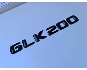 GLK200 LESKLÁ ČERNÁ PLOCHA PÍSMENO Z ČÍSLO  ZADNÍHO KUFRU