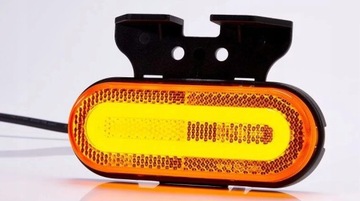 OBRYSÓWKA LED NEON LAMPA OBRYSOWA POMARAŃCZOWA TIR LAWETY PRZYCZEPY ŻÓŁTA