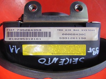 FIAT SEICENTO ULOŽENÍ AIRBAG ŘIDIČE 735264359