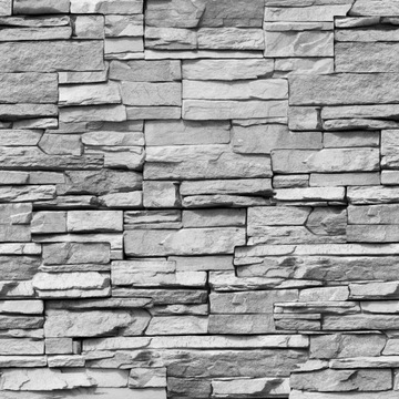 TAPETA MUR ŁUPEK KAMIEŃ NATURALNY SZARY 5298al