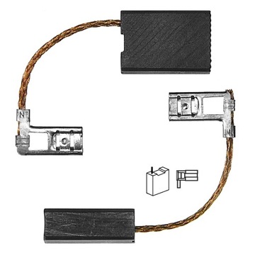 Szczotki węglowe MILWAUKEE AGV20-180 6,4x12,5