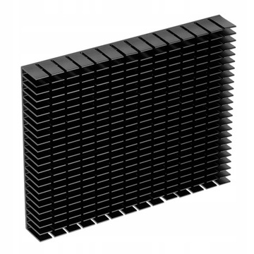 АЛЮМИНИЕВЫЙ РАДИАТОР ДВИГАТЕЛЯ - 150x120x20 мм