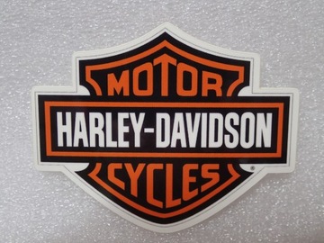 НАКЛЕЙКА С ЛОГОТИПОМ HARLEY DAVIDSON МОТОЦИКЛЫ 7 x 5,5 см