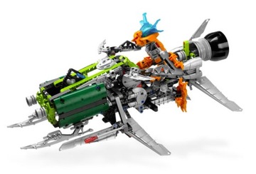 Klocki LEGO Bionicle 8941 Pojazd Bojowy Rockoh T3 używane Robot Zestaw duży