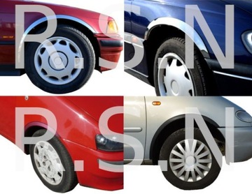 VRSTVA  NA BLATNÍKY MERCEDES ML W166 CHRÓM LIŠTA