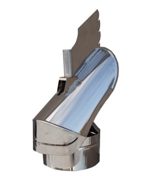 КОЛПАК 180 С ПОДШИПНИКОМ ДЛЯ ДЫМОВОЙ ТРУБЫ