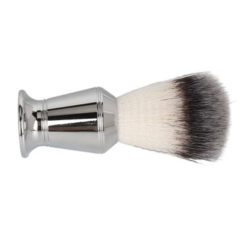 Щетка для мыла бороды. Ручка из нержавеющей стали.