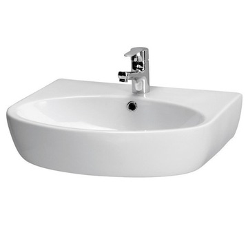 CERSANIT Umywalka ceramiczna wisząca Parva 60 cm