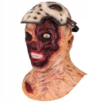 ZESTAW LATEKSOWA MASKA HALLOWEEN