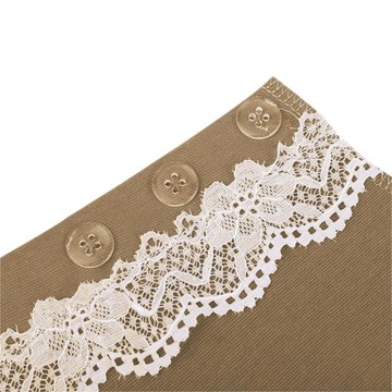 Эластичный пояс для беременных цвета хаки, удлиняющий пояс.