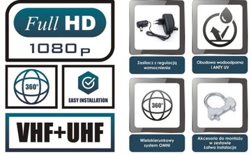 ТВ АНТЕННА DVB-T2 АКТИВНАЯ ORROUND 360 LTE MUX8 4K