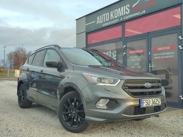 Ford Kuga II SUV Facelifting 2.0 TDCi 180KM 2018 Ford Kuga ST-LINE GWARANCJA 4x4 85t kilometrow BEZWYPADKOWY Mozliwa zamian