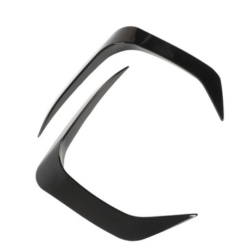 1 пара спойлеров переднего бампера слева