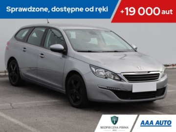 Peugeot 308 II SW 1.2 PureTech 130KM 2015 Peugeot 308 1.2 e-THP, Salon Polska, Serwis ASO