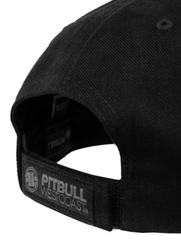 Pit Bull Čiapka Snapback 3D Metal Logo Black