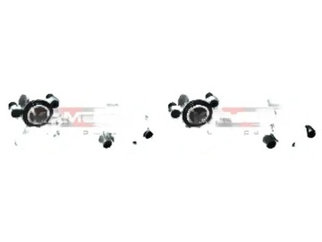 2X TŘMENY BRZDY KAMOKA PŘEDNÍ L+P DO AUDI SEAT SKODA VW A1 CITY