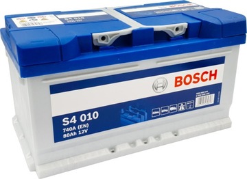 АККУМУЛЯТОР BOSCH S4 80 Ач 740А 80 Ач P+ НОВЕЙШАЯ МОДЕЛЬ!