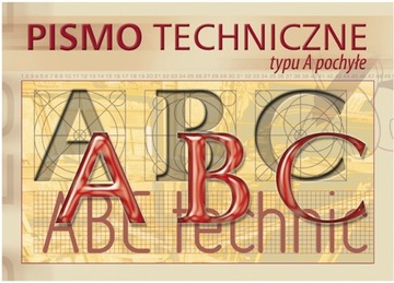Pismo techniczne typu A /POCHYŁE ---FF ---