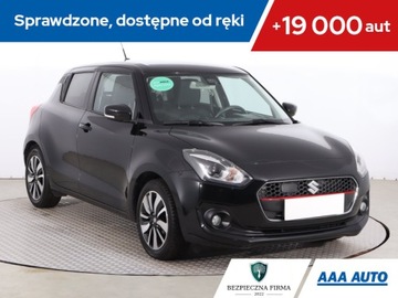 Suzuki Swift VI Hatchback 1.2 DualJet 90KM 2017 Suzuki Swift 1.2 SHVS, Salon Polska