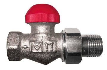 Zawór termostatyczny prosty Herz TS-90-V 3/8