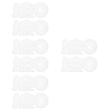 8 sztuk Graduation Brelok Silikonowe Formy Ep