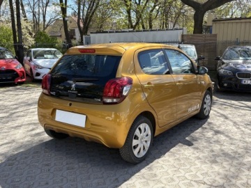 Peugeot 108 1.2 VTi 82KM 2016 Peugeot 108 1.2 PureTech, Klima, Tempomat, zdjęcie 4