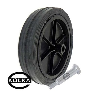 KOŁO fi.175 mm DO KOSIARKI+ŚRUBA DO KOSIARKI M8
